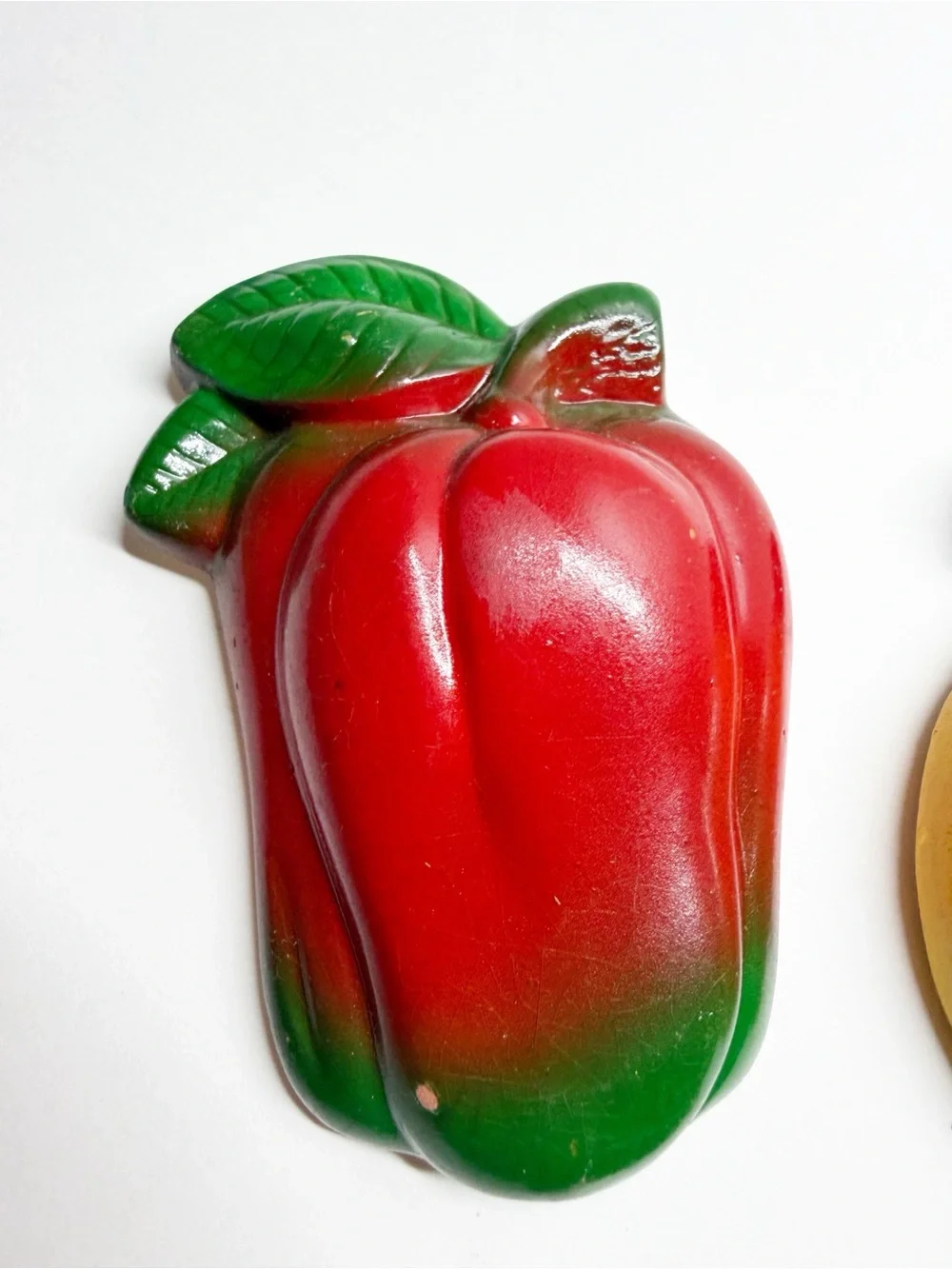 Vintage MCM Chalkware Fruits Vegetables Wall Art